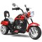 6V Chopper Style Motorcycle with Bright Headlight and Cheering Music Perfect Gift to Kids